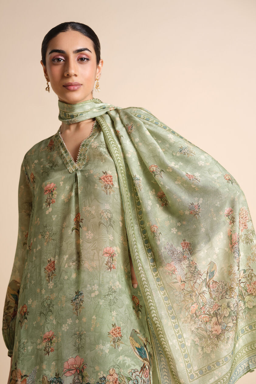 Ibtihl Scarf - Sage, Sage, image 3